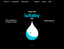 Tablet Screenshot of lullabymilk.com